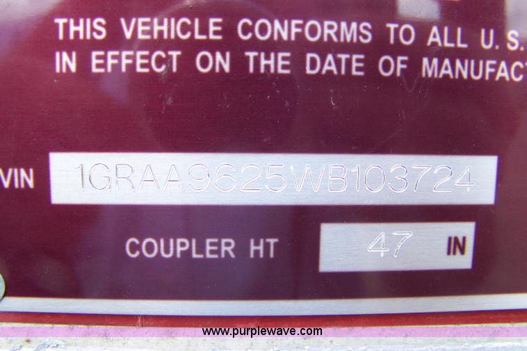 image for item A4584 1998 Great Dane box trailer