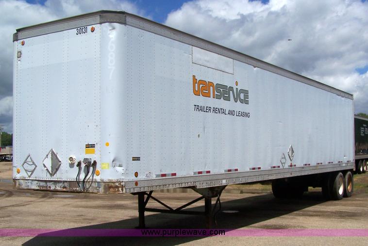 image for item A4585 1988 Luflin box trailer