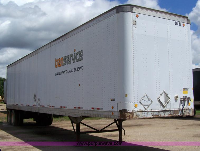 image for item A4585 1988 Luflin box trailer