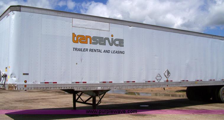 image for item A4585 1988 Luflin box trailer