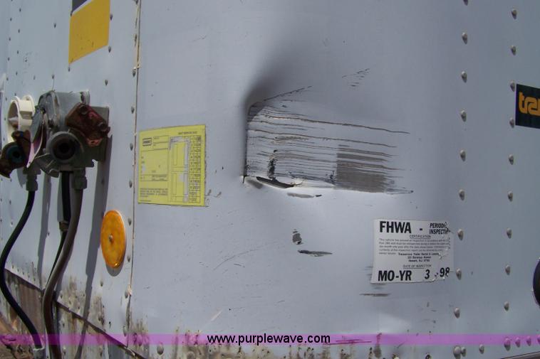 image for item A4585 1988 Luflin box trailer