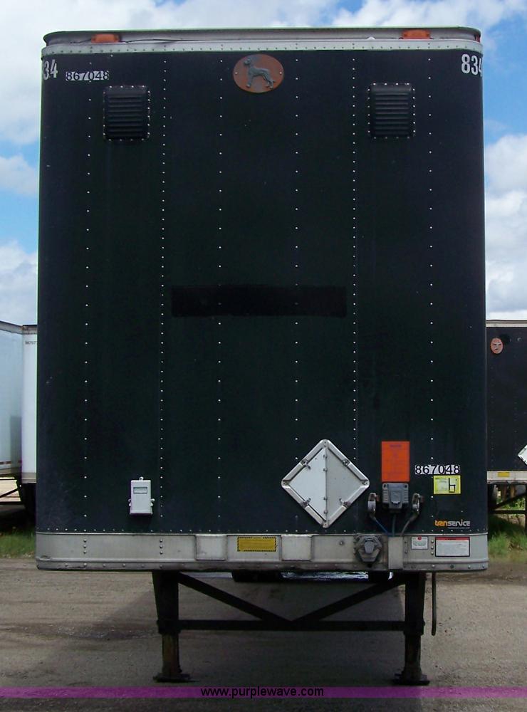 image for item A4586 1998 Great Dane box trailer
