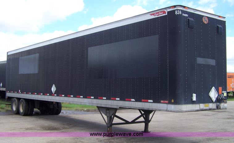 image for item A4586 1998 Great Dane box trailer