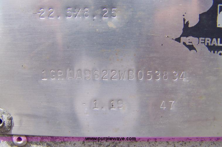 image for item A4586 1998 Great Dane box trailer