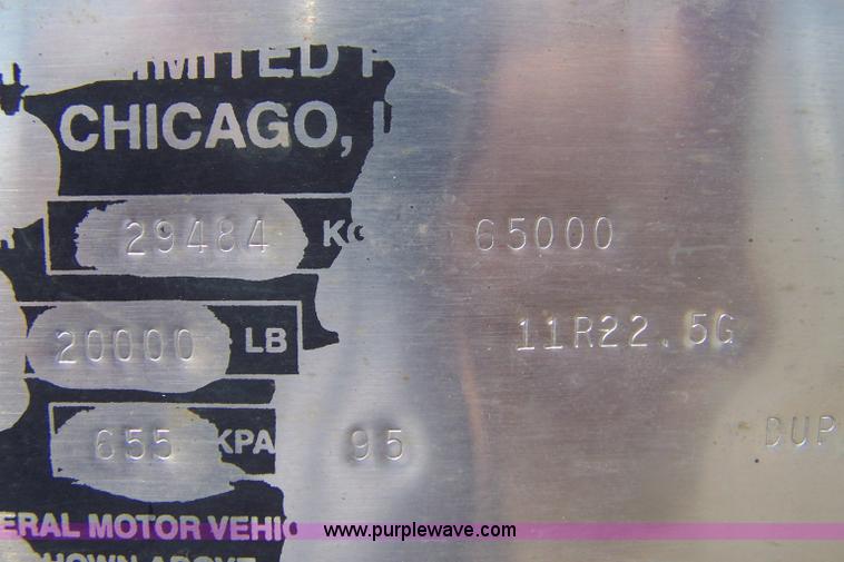 image for item A4586 1998 Great Dane box trailer