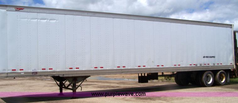 image for item A4587 1999 Great Dane box trailer