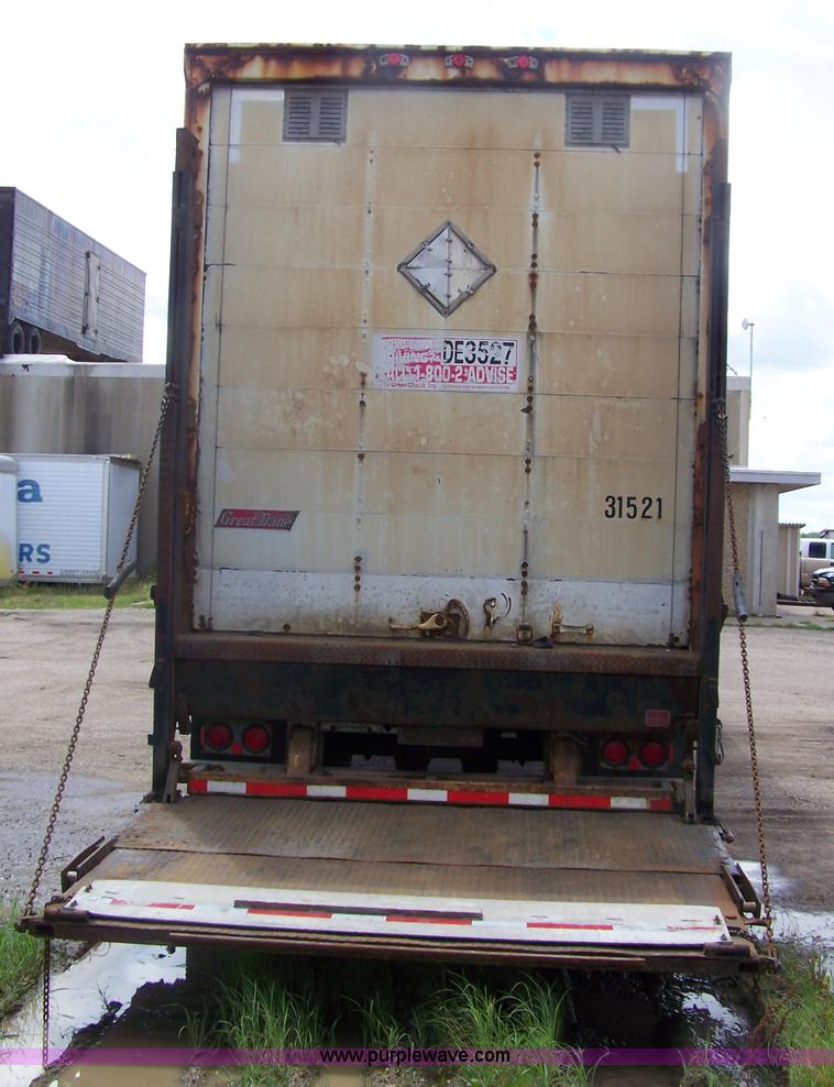 image for item A4587 1999 Great Dane box trailer