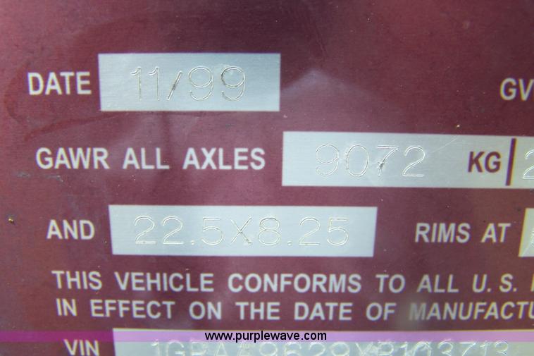 image for item A4587 1999 Great Dane box trailer