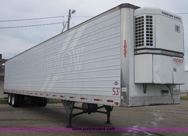 image for item A4791 1998 Utility VS2R 53' reefer trailer