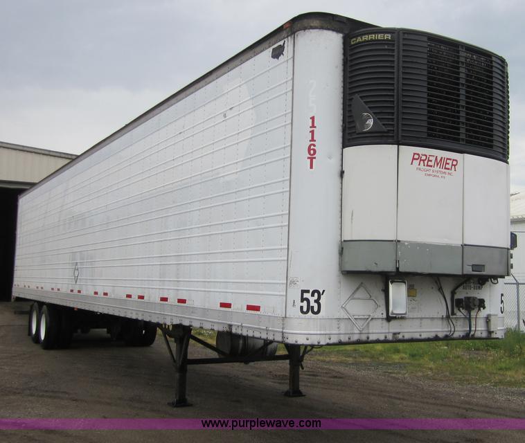 image for item A4792 1999 Wabash 53' reefer trailer
