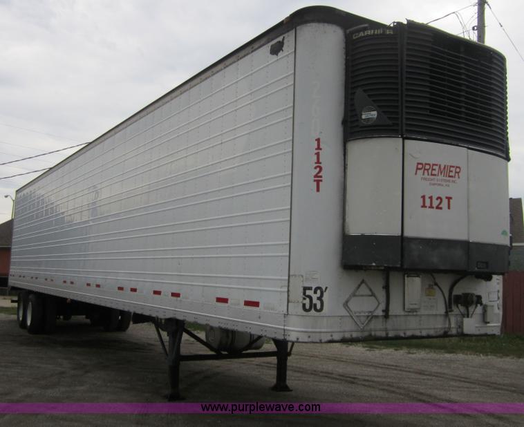image for item A4794 1999 Wabash 53' reefer trailer
