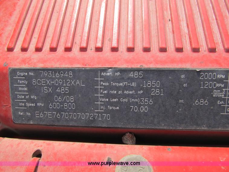 image for item A5474 2009 Peterbilt 386 semi truck