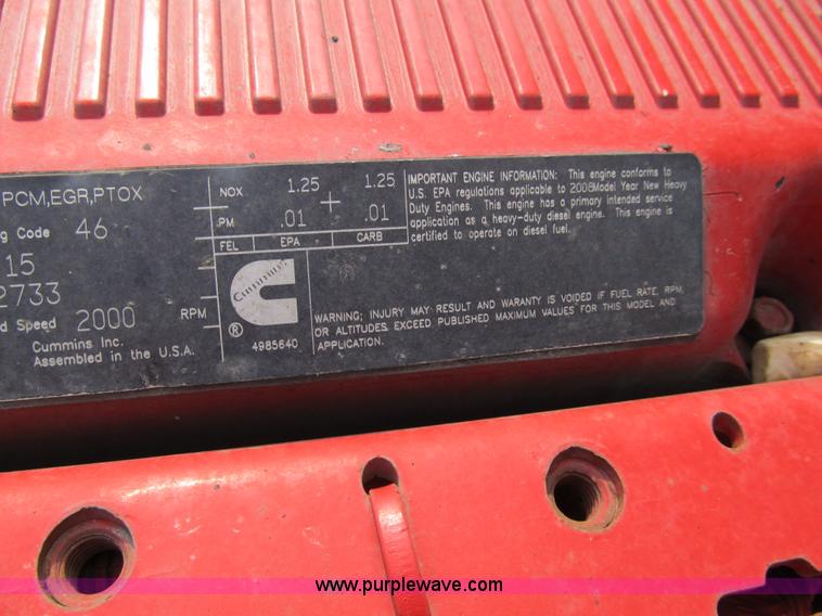 image for item A5474 2009 Peterbilt 386 semi truck