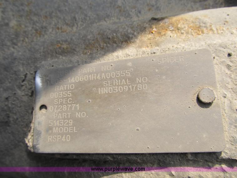 image for item A5474 2009 Peterbilt 386 semi truck