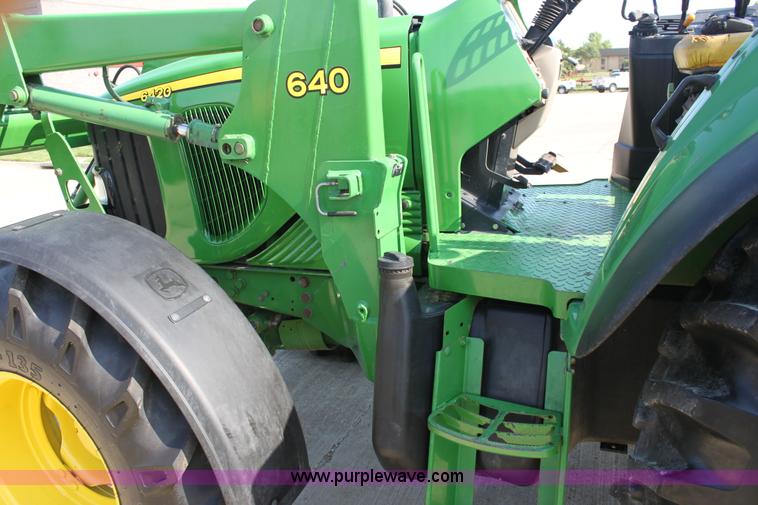 image for item A2009 2005 John Deere 6420 MFWD tractor with loader
