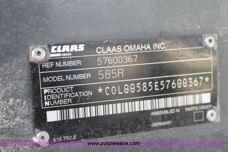 image for item A2010 2006 Lexion 585R RWA combine
