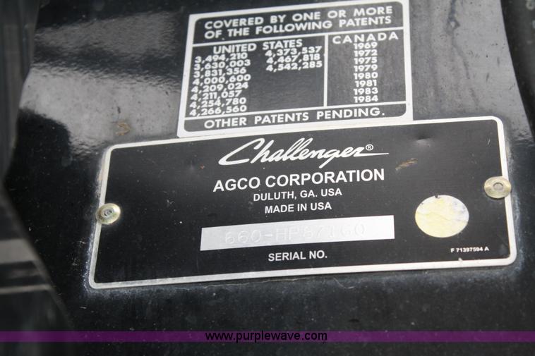 image for item A2015 2005 Challenger 660 RWA combine