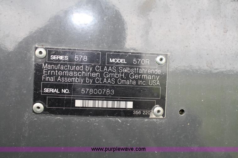 image for item A2018 2009 Lexion 570R RWA combine
