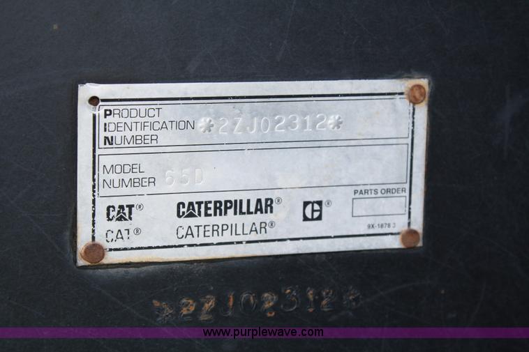 image for item A2022 1996 Caterpillar Challenger 65D tractor