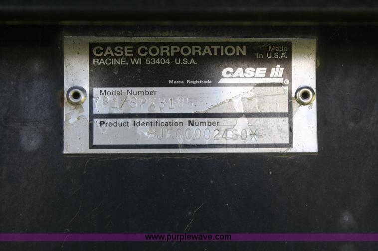 image for item A2023 2000 Case IH Patriot SPX3185 self-propelled sprayer