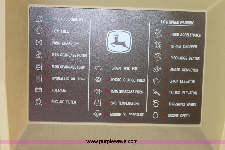 image for item A2066 2005 John Deere 9760 STS RWA combine