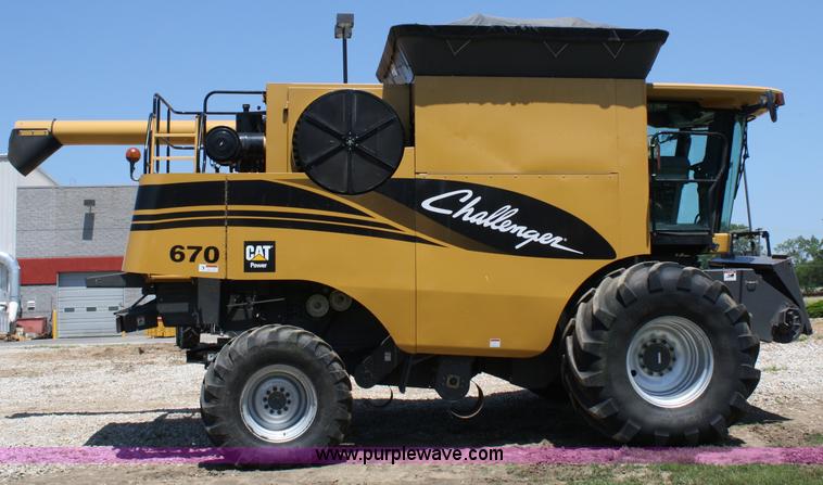 image for item A2088 2007 AGCO Challenger 670 RWA combine