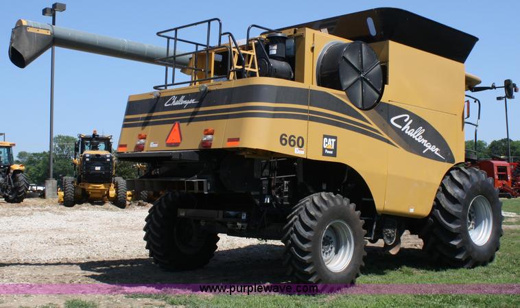 image for item A2091 2005 AGCO Challenger 660 RWA combine