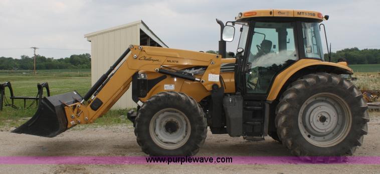 image for item A2141 2007 Caterpillar Challenger MT535B MFWD tractor with loader