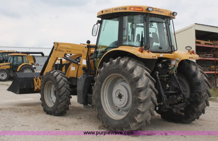 image for item A2141 2007 Caterpillar Challenger MT535B MFWD tractor with loader