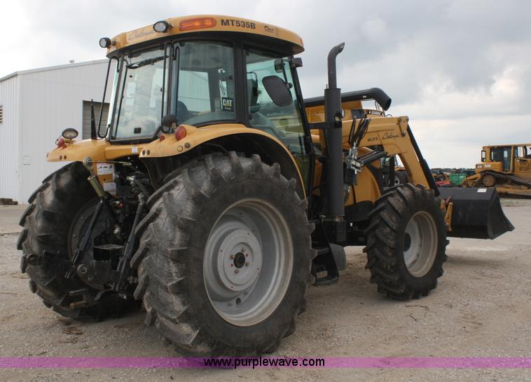 image for item A2141 2007 Caterpillar Challenger MT535B MFWD tractor with loader