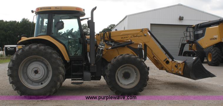 image for item A2141 2007 Caterpillar Challenger MT535B MFWD tractor with loader
