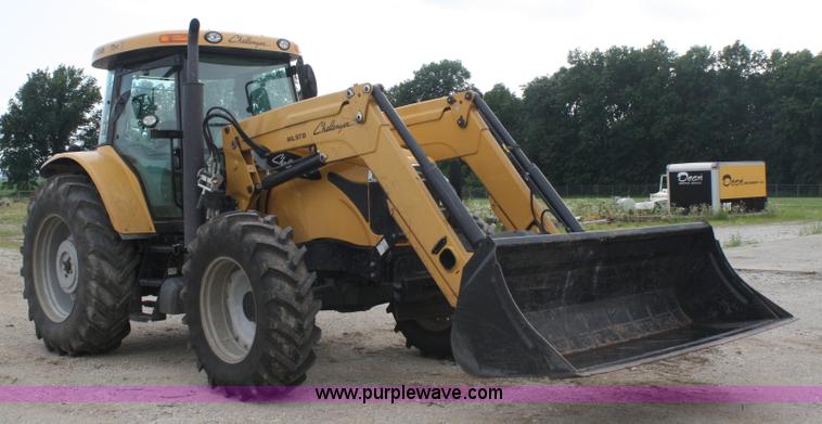 image for item A2141 2007 Caterpillar Challenger MT535B MFWD tractor with loader