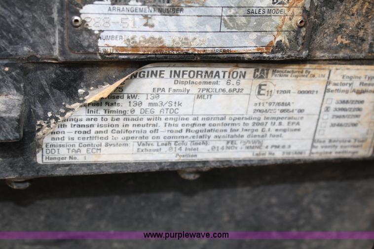 image for item A2141 2007 Caterpillar Challenger MT535B MFWD tractor with loader