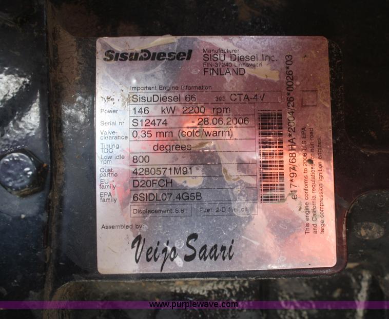 image for item A2142 2006 AGCO RT155A MFWD tractor