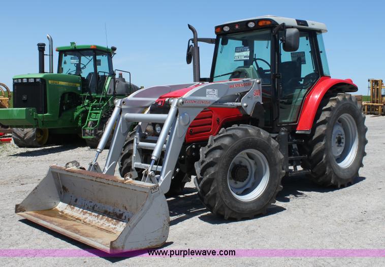 image for item A3702 2006 Massey-Ferguson 5455 MFWD tractor