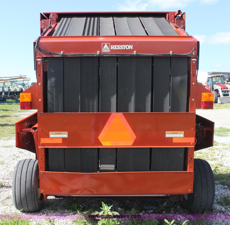 image for item A3718 AGCO Hesston 565A round baler