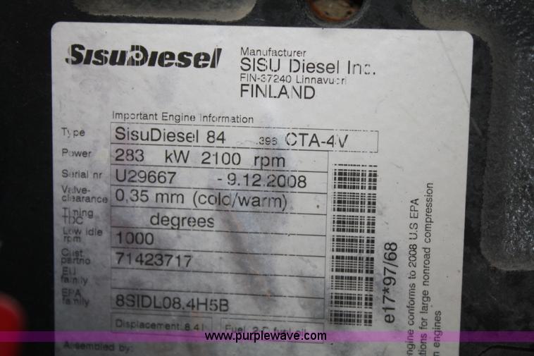 image for item A3735 2009 AGCO Challenger 670B RWA combine