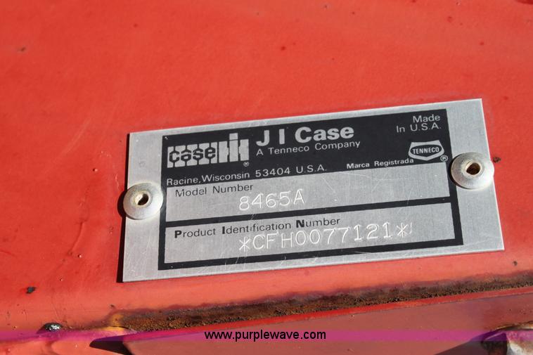 image for item A3741 1992 Case IH 8465 round baler