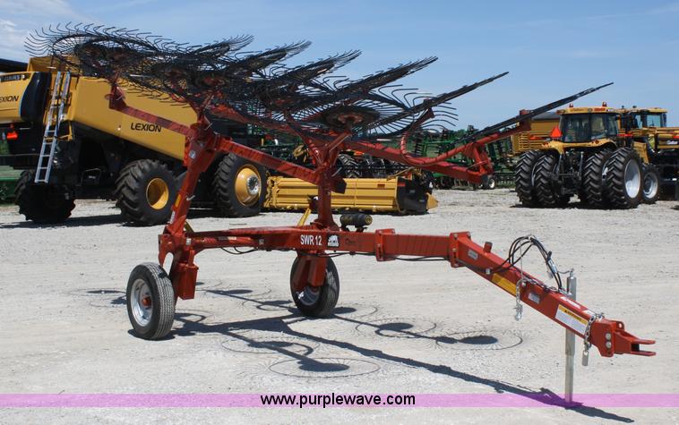 image for item A3745 2009 Rhino SWR12 wheel rake