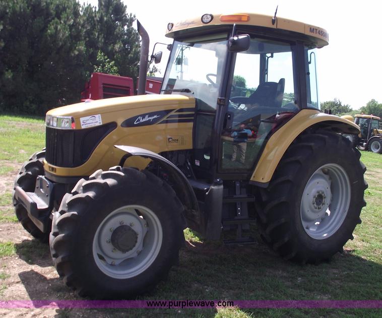 image for item A4163 2009 Challenger MT455B MFWD tractor