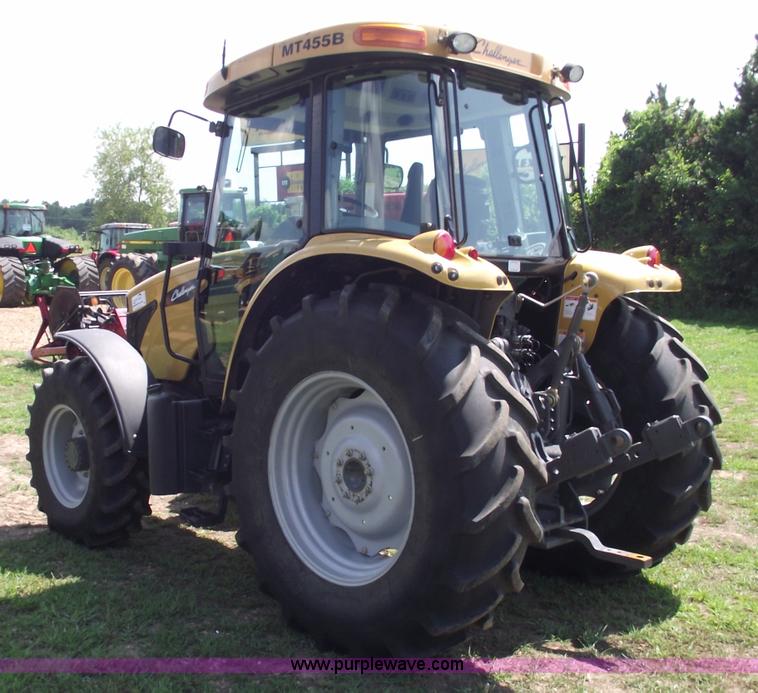 image for item A4163 2009 Challenger MT455B MFWD tractor