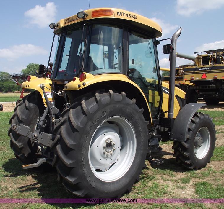 image for item A4163 2009 Challenger MT455B MFWD tractor
