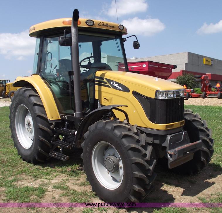 image for item A4163 2009 Challenger MT455B MFWD tractor