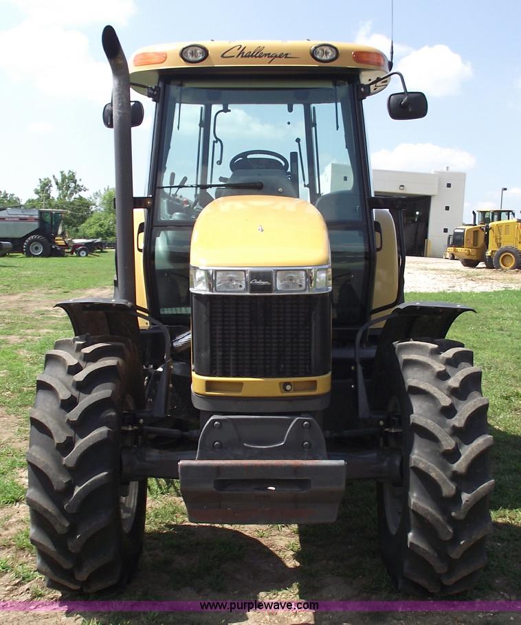 image for item A4163 2009 Challenger MT455B MFWD tractor