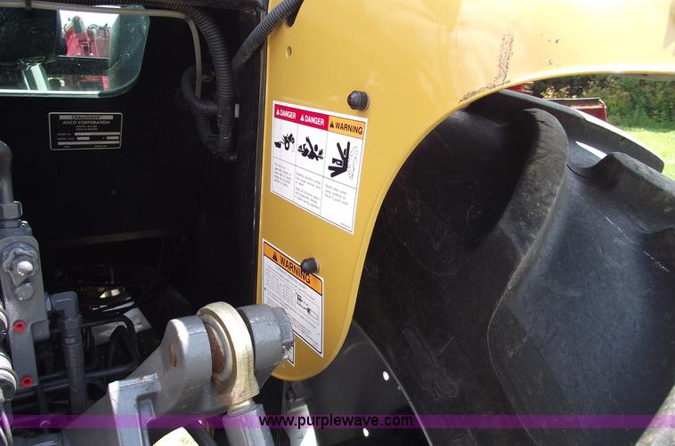 image for item A4163 2009 Challenger MT455B MFWD tractor