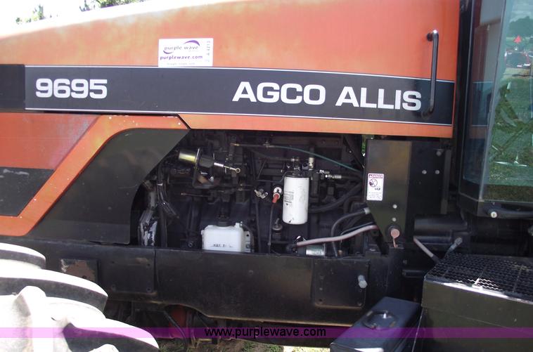image for item A4213 1995 AGCO Allis 9695 MFWD tractor