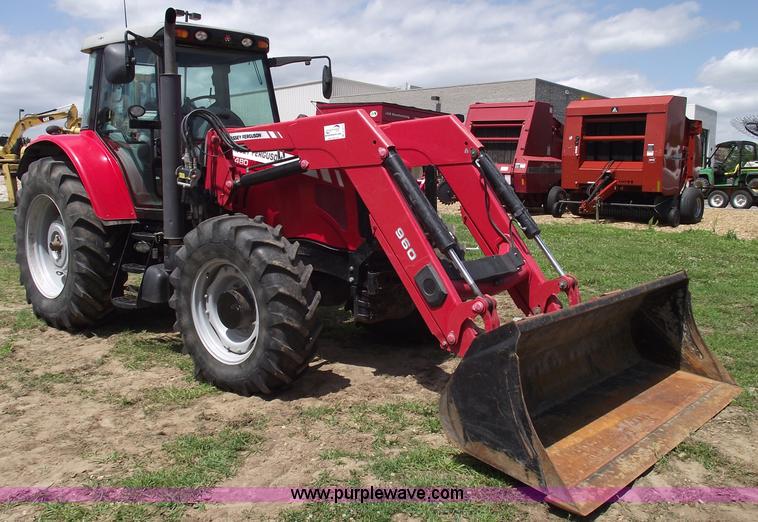image for item A4214 2006 Massey-Ferguson 6480 MFWD tractor