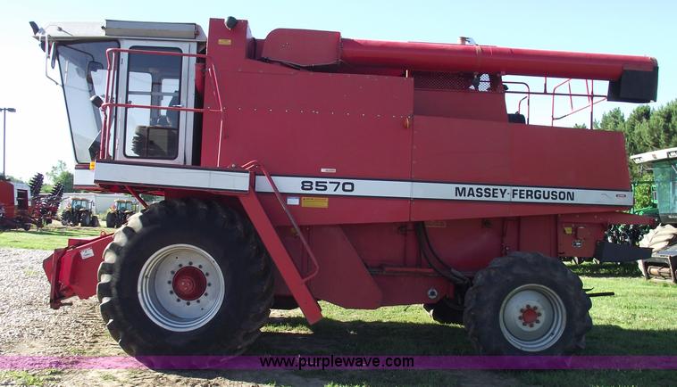 image for item A4230 1990 Massey-Ferguson 8570 RWA combine