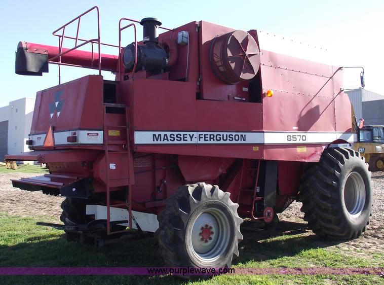 image for item A4230 1990 Massey-Ferguson 8570 RWA combine