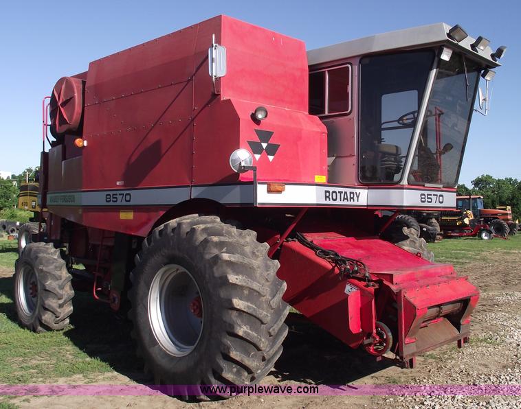 image for item A4230 1990 Massey-Ferguson 8570 RWA combine